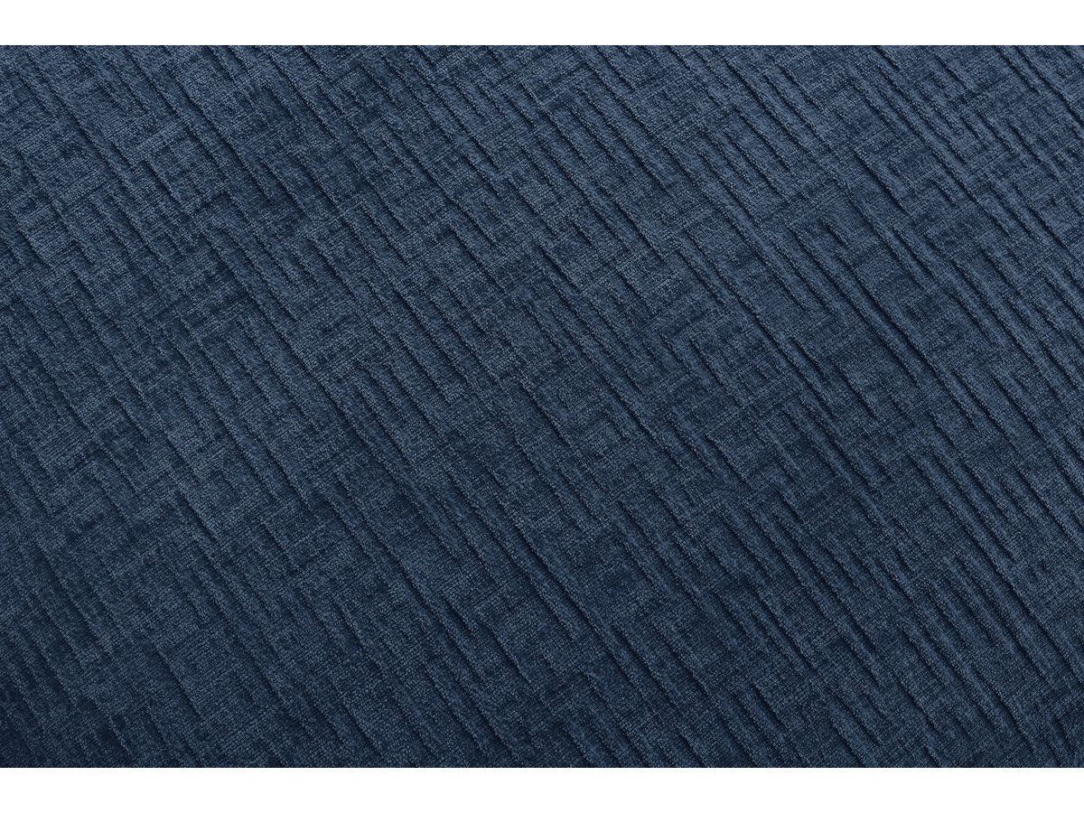 Bobochic Jeanne Ecksofa 299 × 299 cm Strukturstoff Dunkelblau