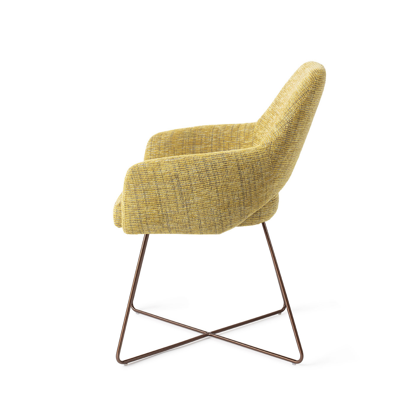 Jesper Home Esszimmerstuhl Yanai Lemon Lines Cross Rose
