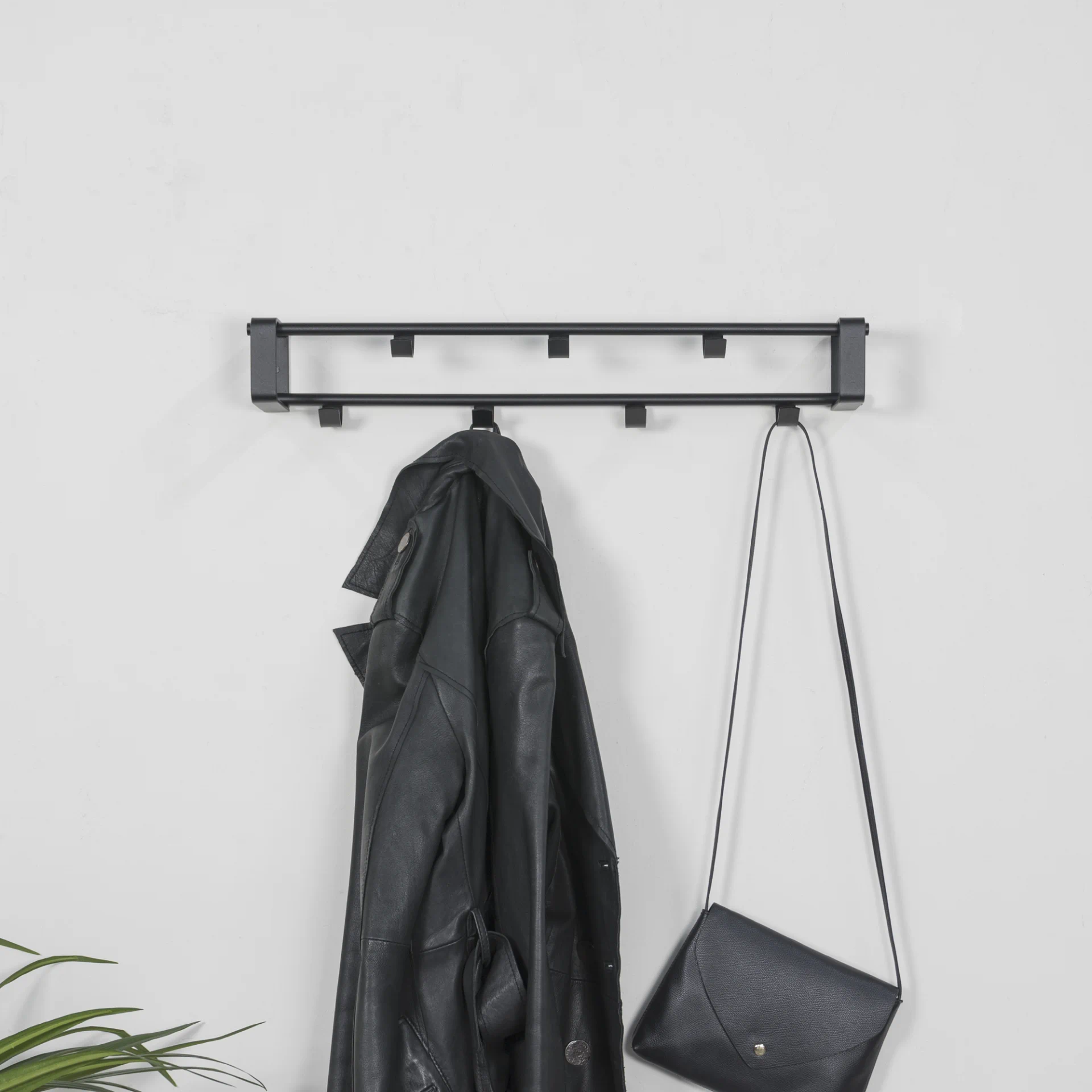 Spinder Design Rex 1 Wandgarderobe Schwarz