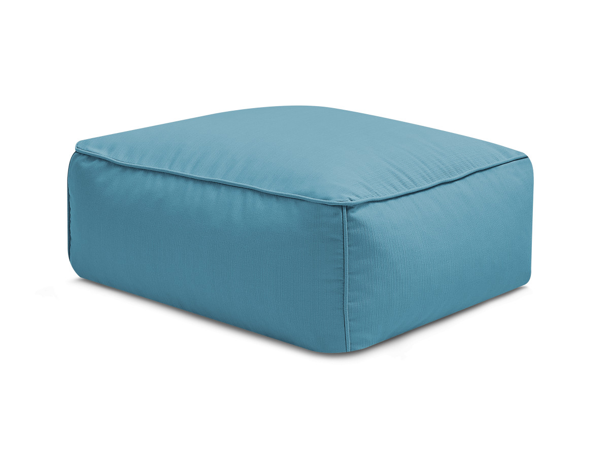 Bobochic Giulia Pouf Stoff Hellblau