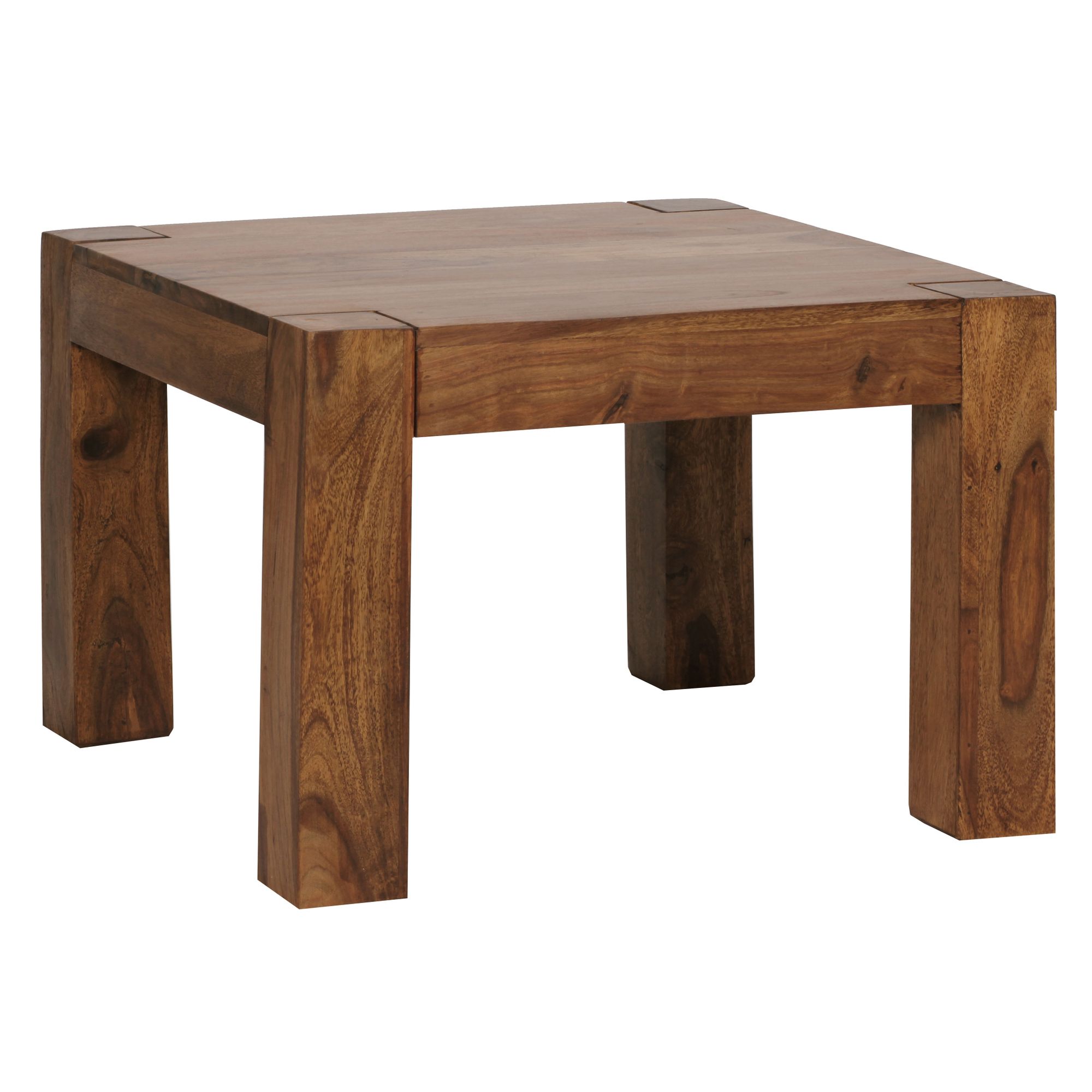 Couchtisch Dombas Sheesham Massivholz 60 × 60 × 40 cm