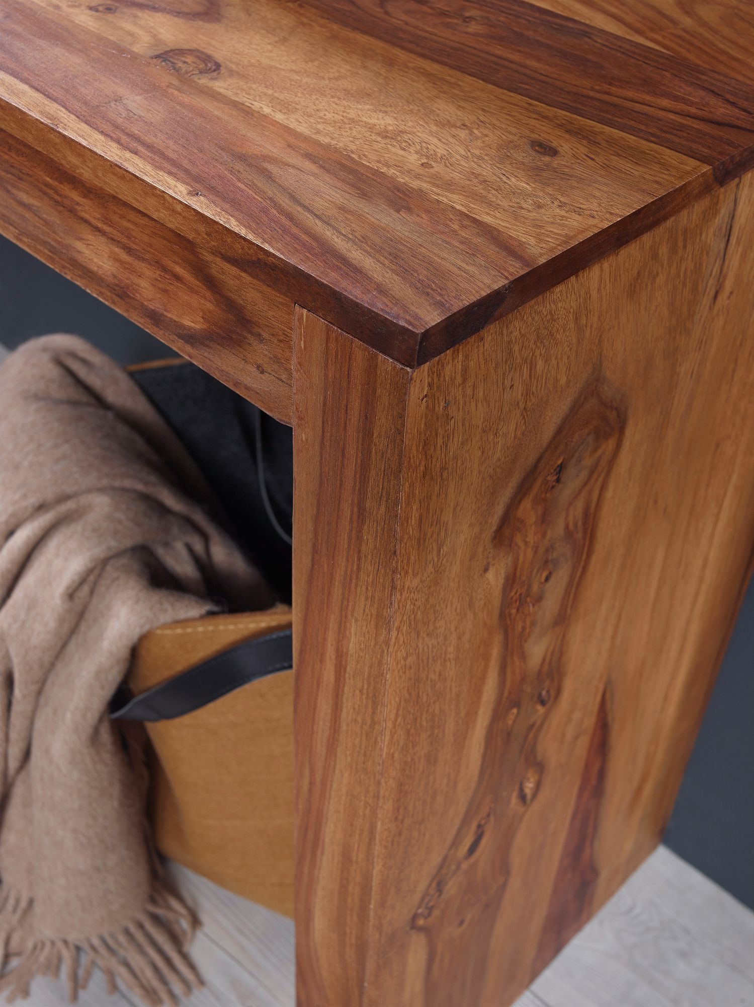 Konsolentisch Lillesand Sheesham Massivholz 115 × 40 × 75 cm