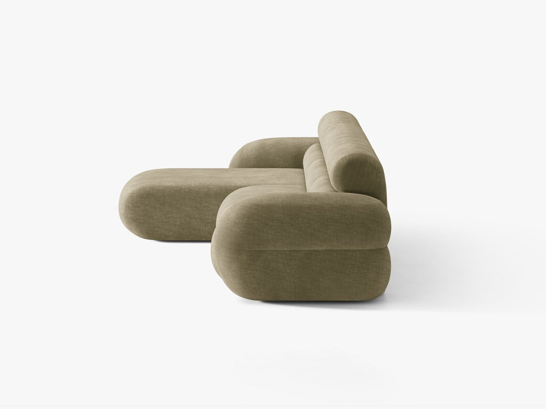 Micadoni Neo Ecksofa 4-Sitzer Links Chenille Golden Hellolive