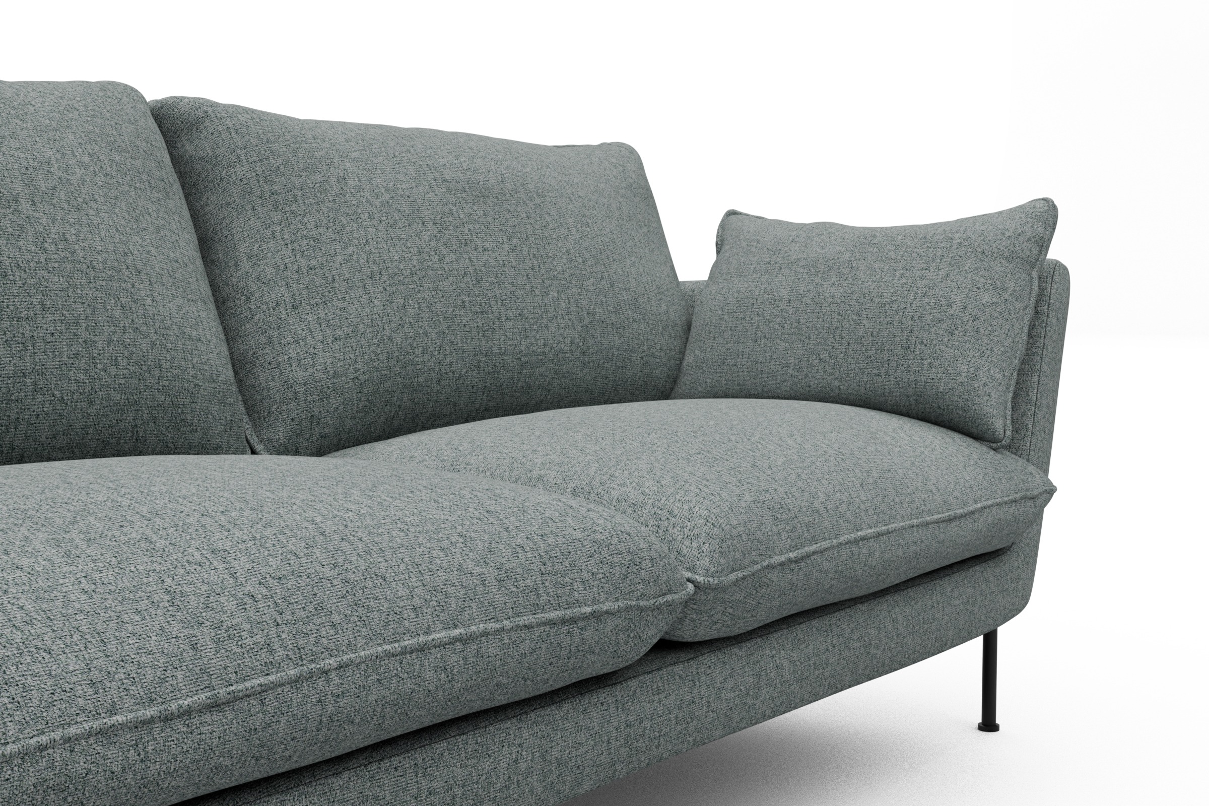 Sofa Anton 2-Sitzer Casone-Light-Mixed-Green