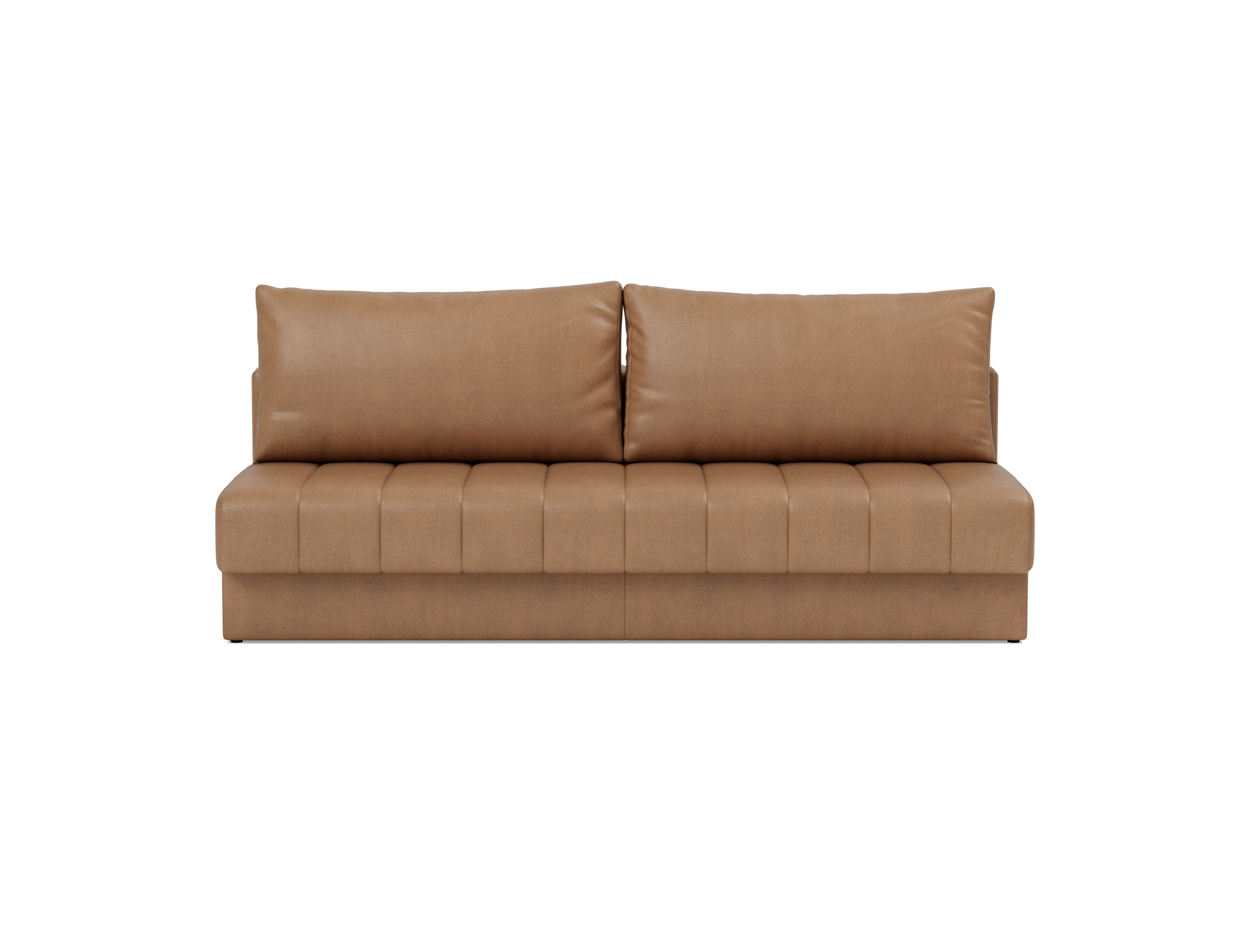 Schlafsofa Akello Lederoptik Faunal 551-Brown