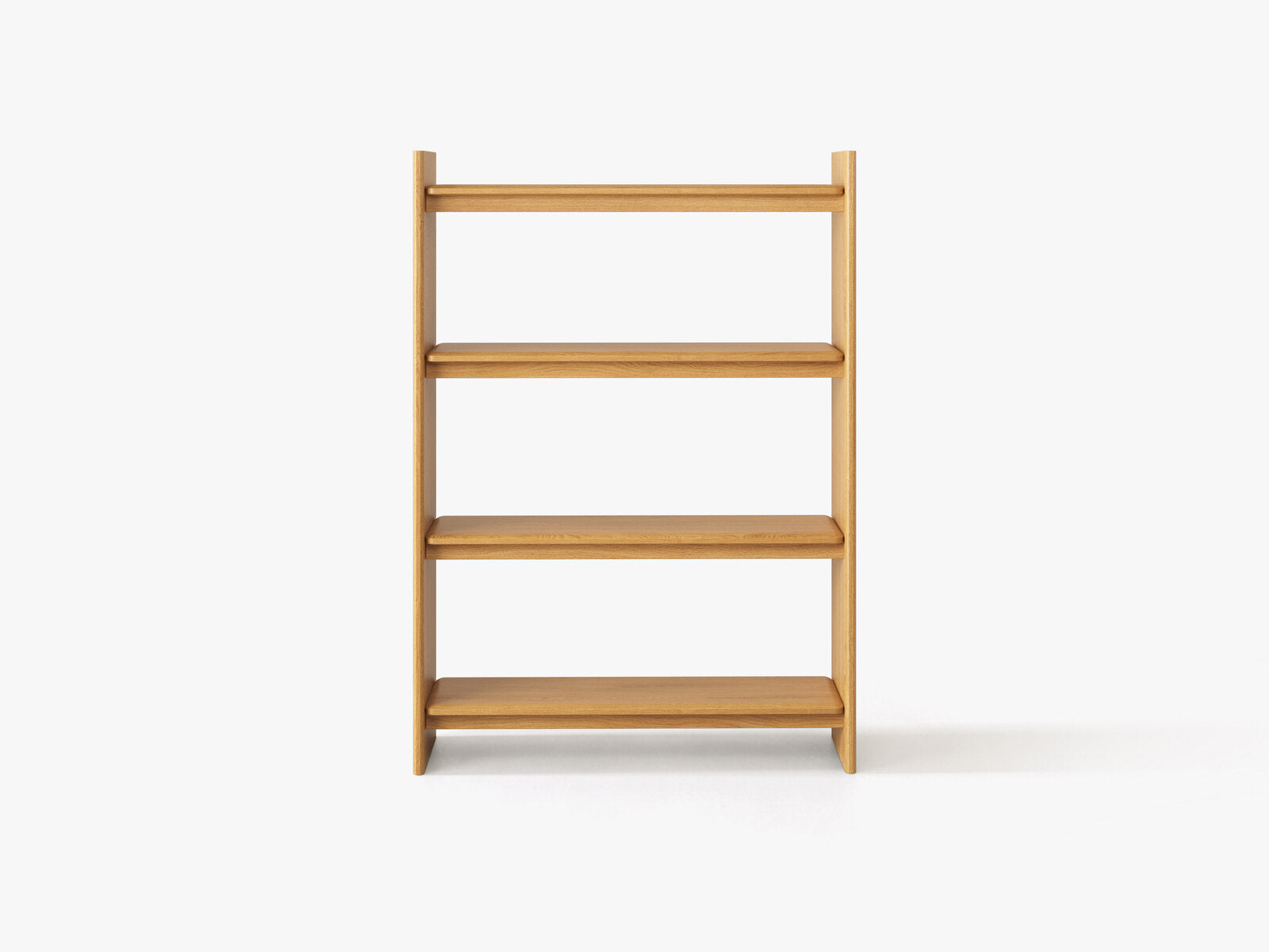 Micadoni Charlotte Bücherregal Eiche Natur 170 cm
