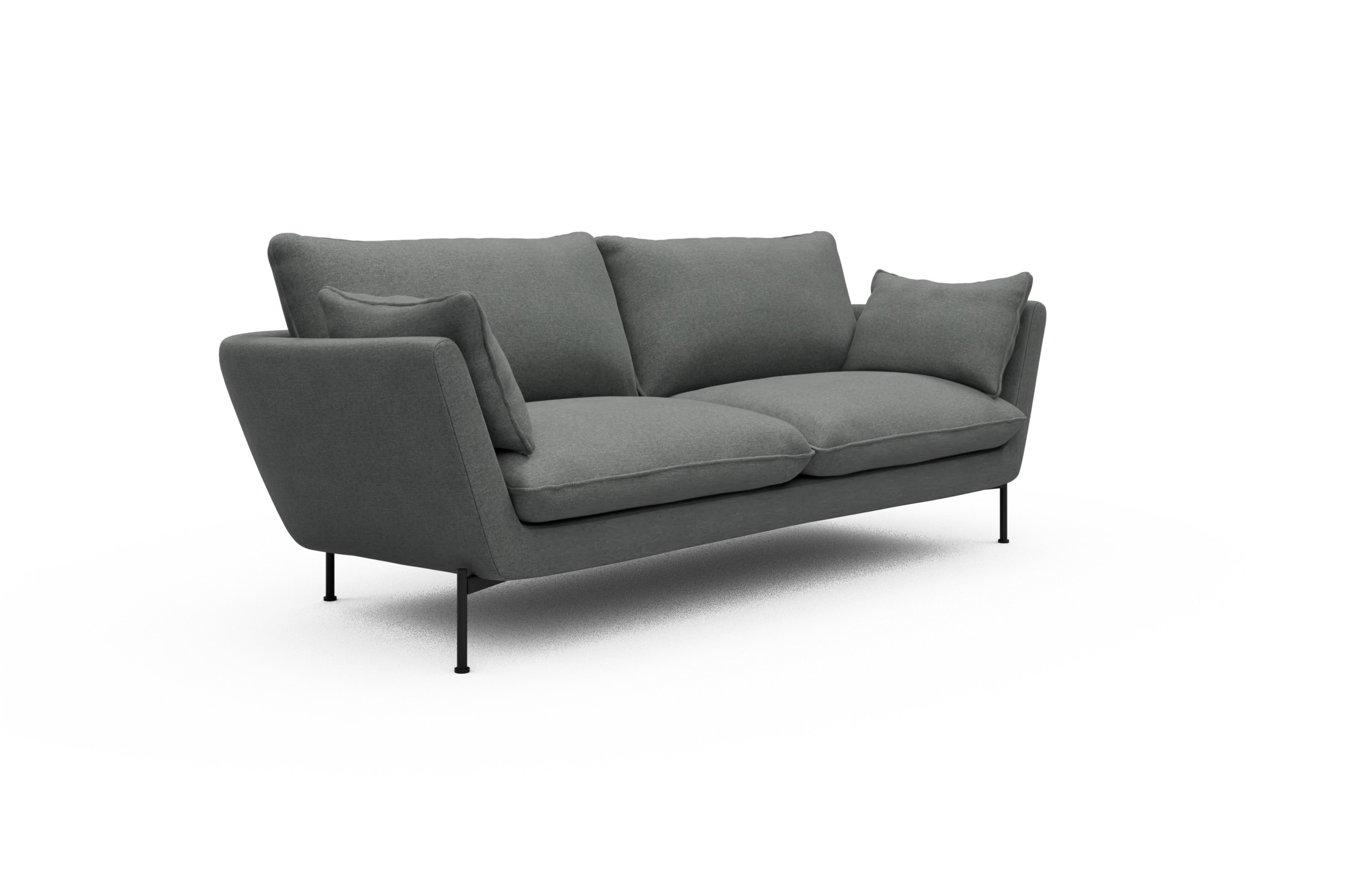 Sofa Anton 3-Sitzer Satya-Steel