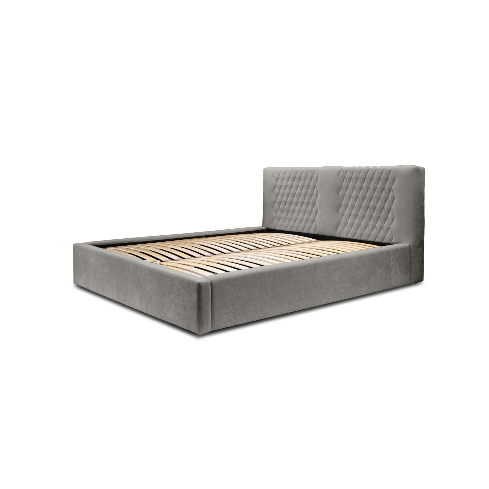 Polsterbett Orio Chenille 160x200 mit Holzrahmen Ditra-New 15