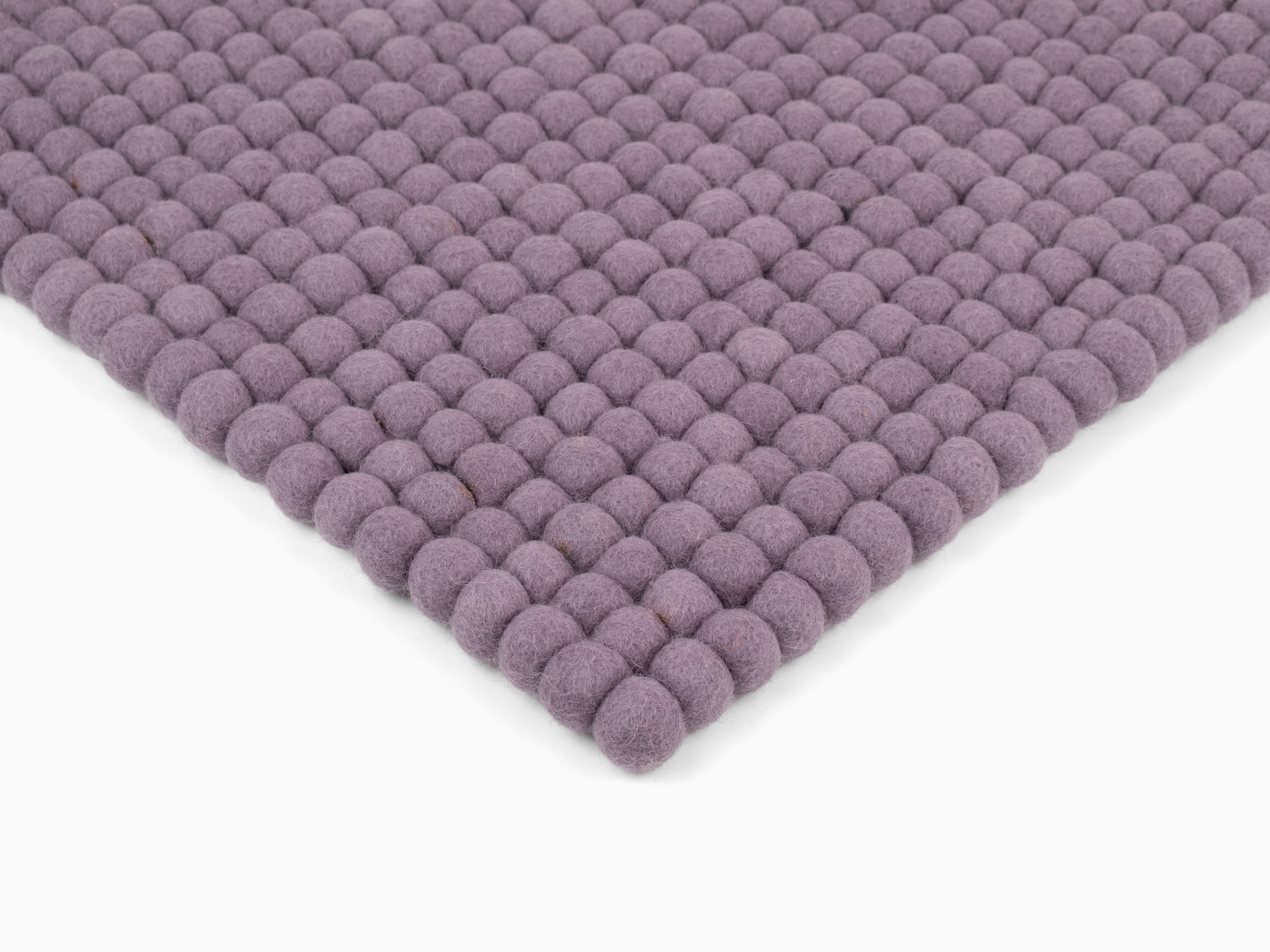 myfelt Tove Filzkugel-Sitzauflage Fliedergrau 36 x 36 cm