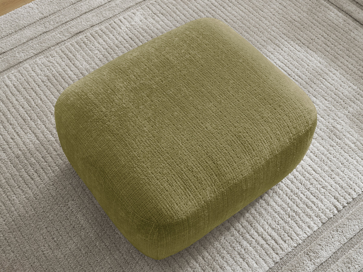 Bobochic Denise Pouf Strukturstoff Grün