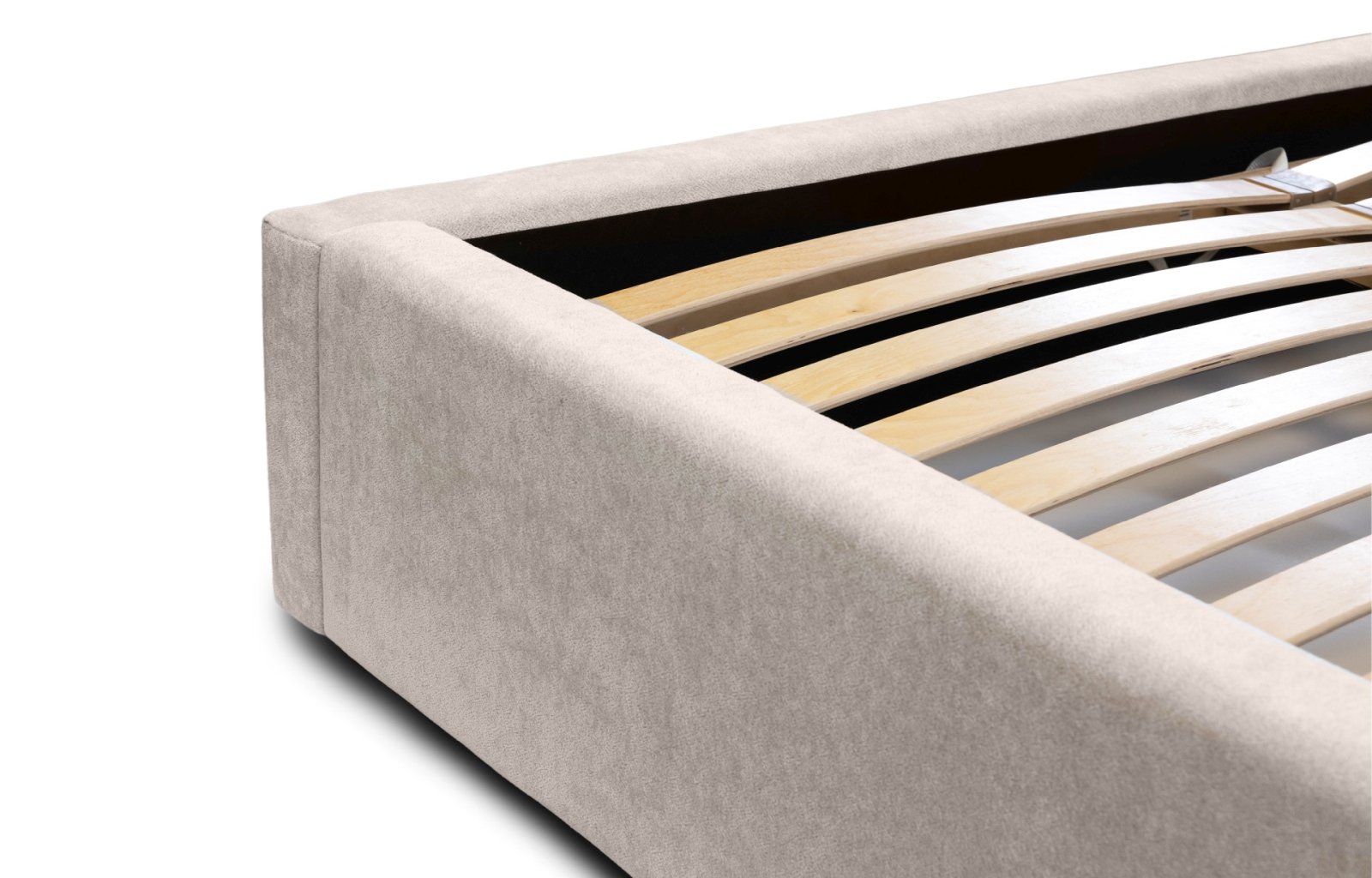 Polsterbett Orio Chenille 160x200 mit Metallrahmen Ditra-New 20