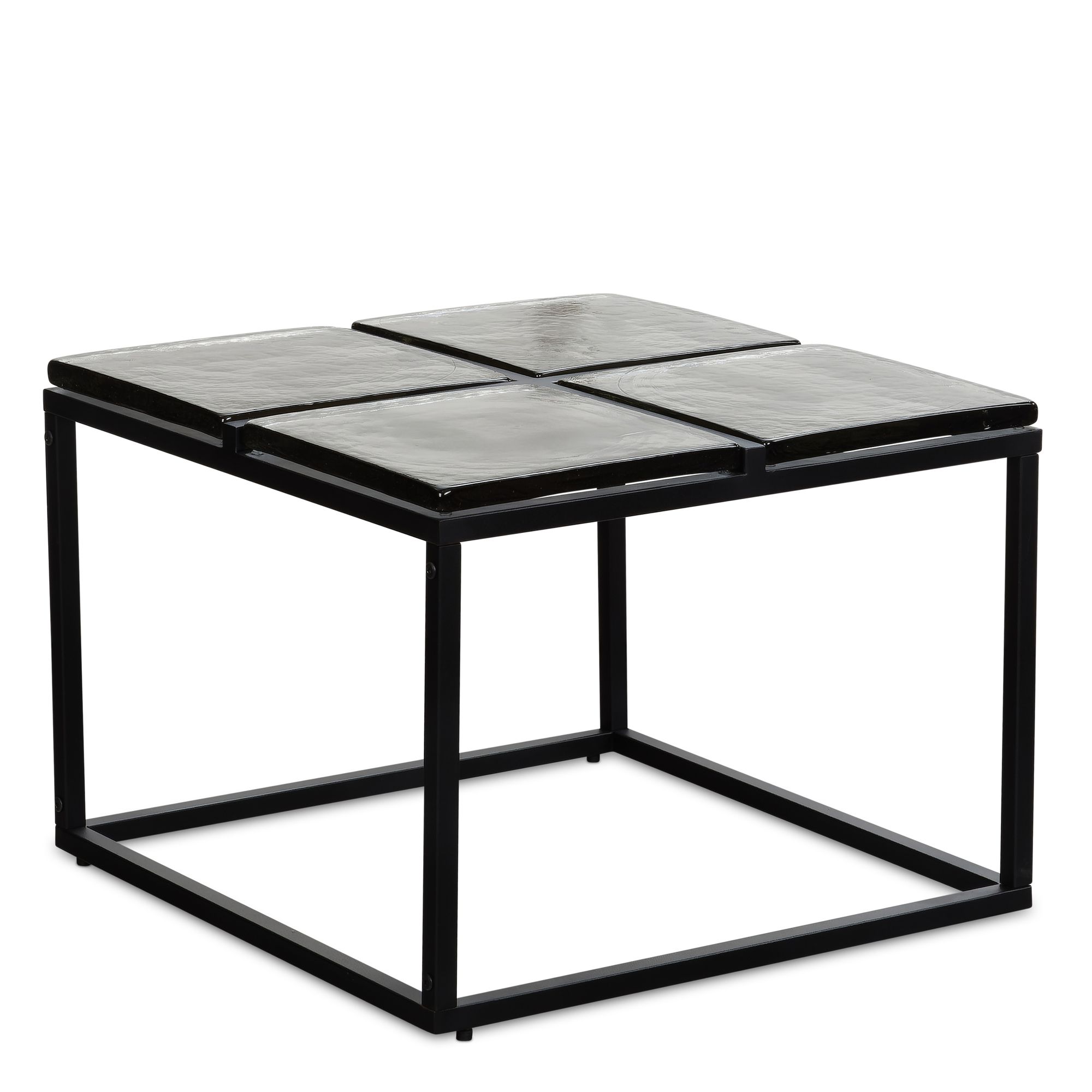 Couchtisch Holtalen Schwarz 58 × 58 × 43,5 cm