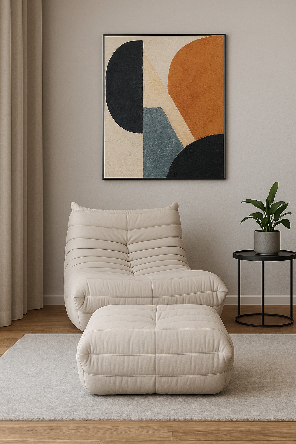 Livin Hill Sessel Nua 87 cm Hellbeige