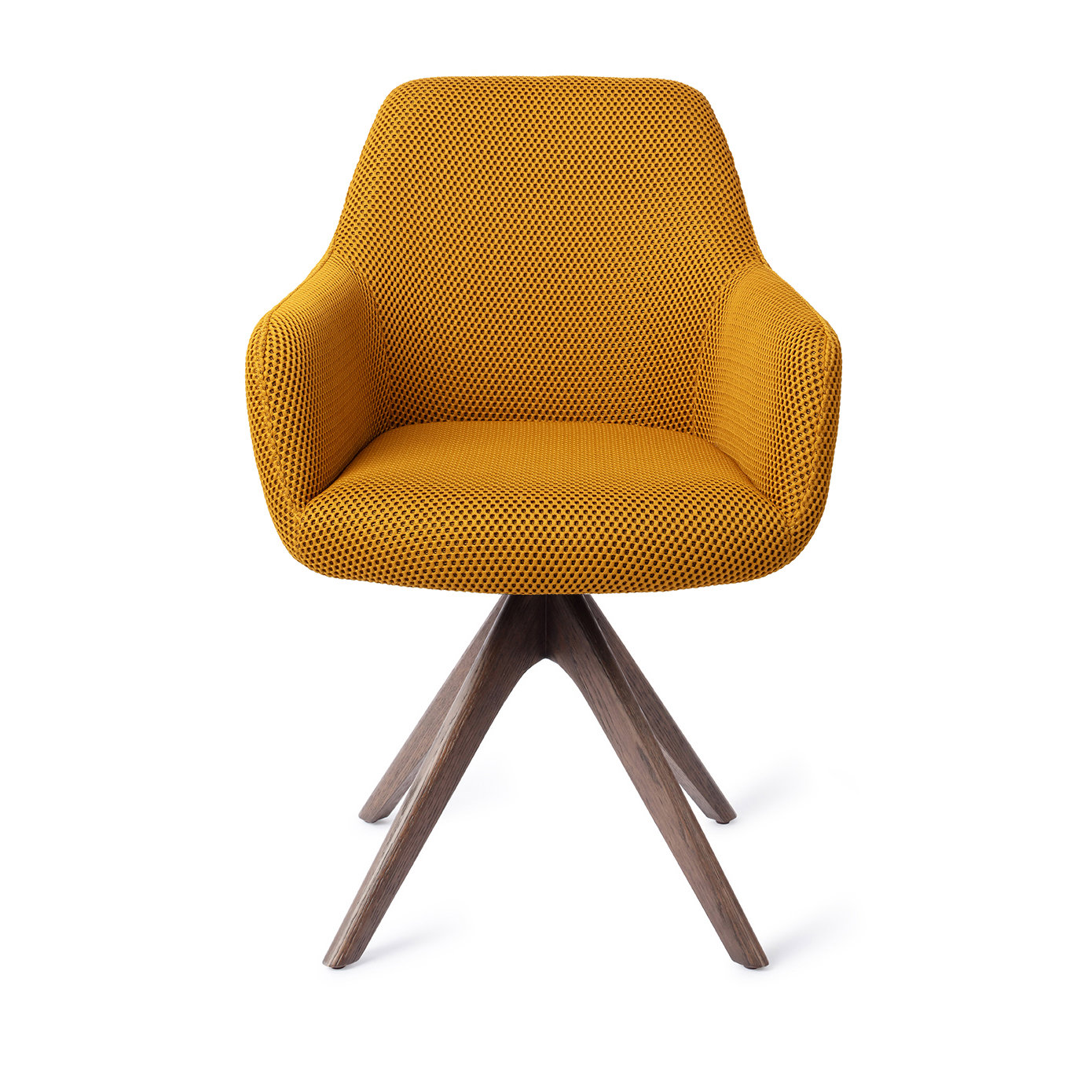 Jesper Home Esszimmerstuhl Hiroo Groovy Garam Revolve Eiche Walnuss