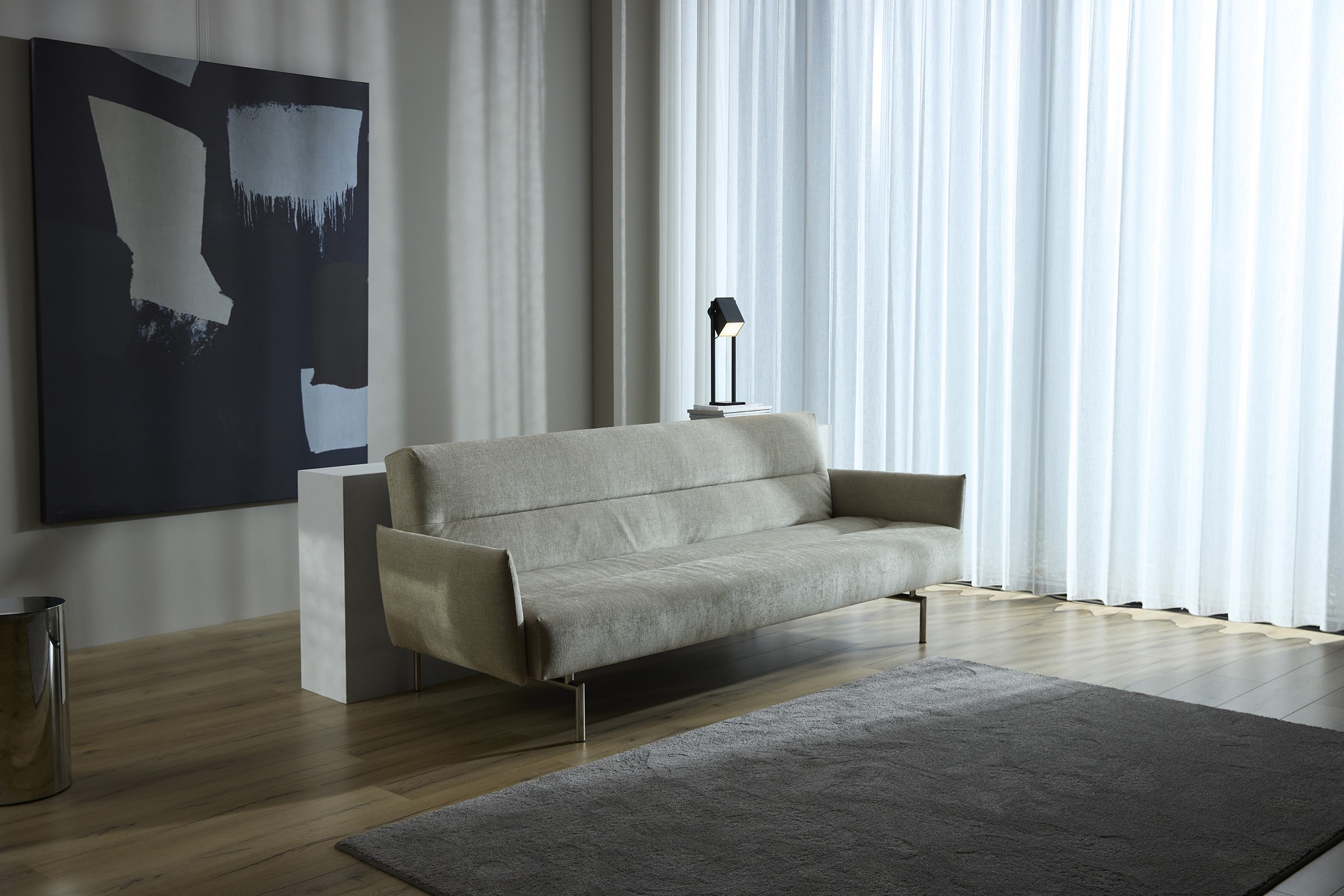 Schlafsofa Jillis mit Armlehnen