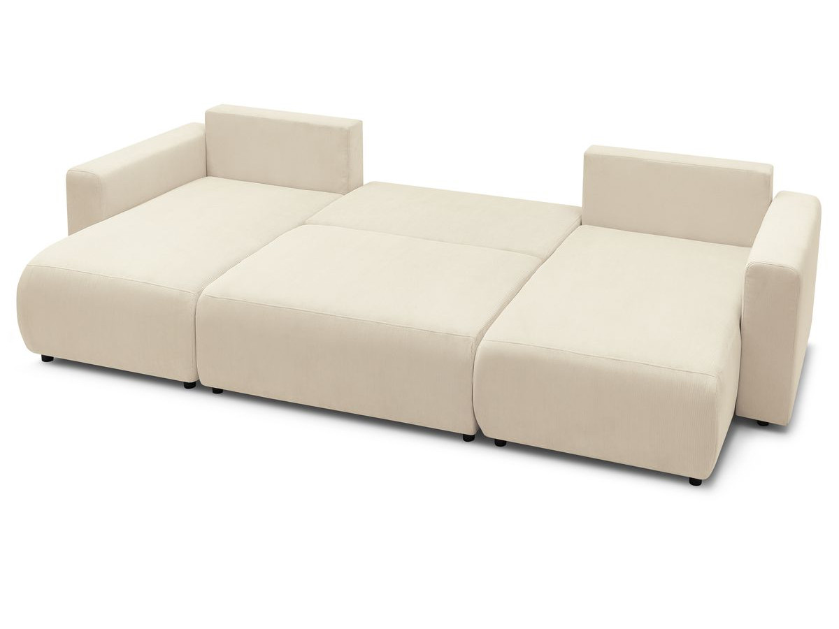 Bobochic Envy Wohnlandschaft Cordsamt Beige