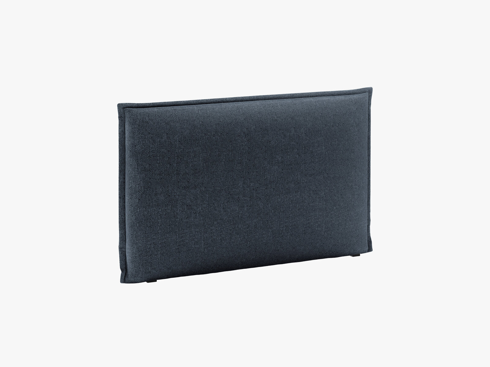 Micadoni Monica Samtiger Kopfteil 140 cm (H 95 cm) Chenille Eden Marineblau 160x95
