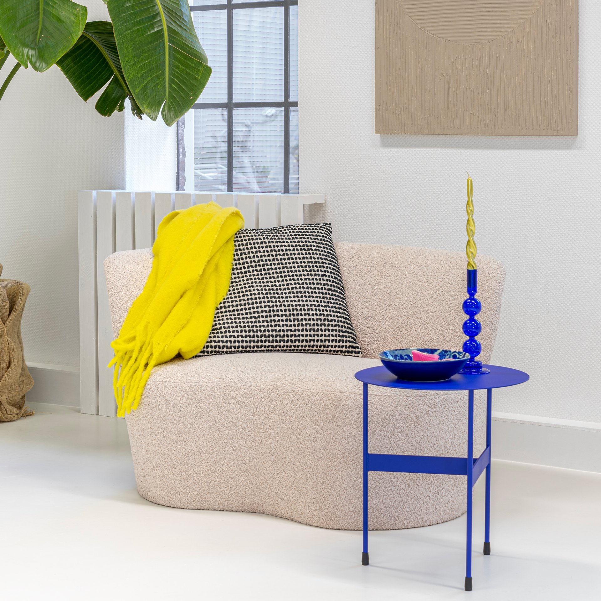 Spinder Design Beistelltisch Mira High Ultramarine
