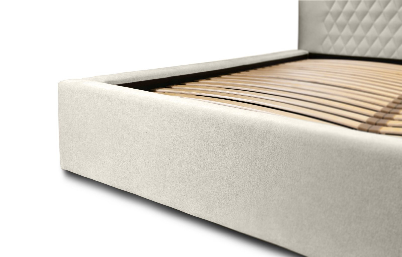 Polsterbett Orio Chenille 140x200 mit Metallrahmen Ditra-New 01