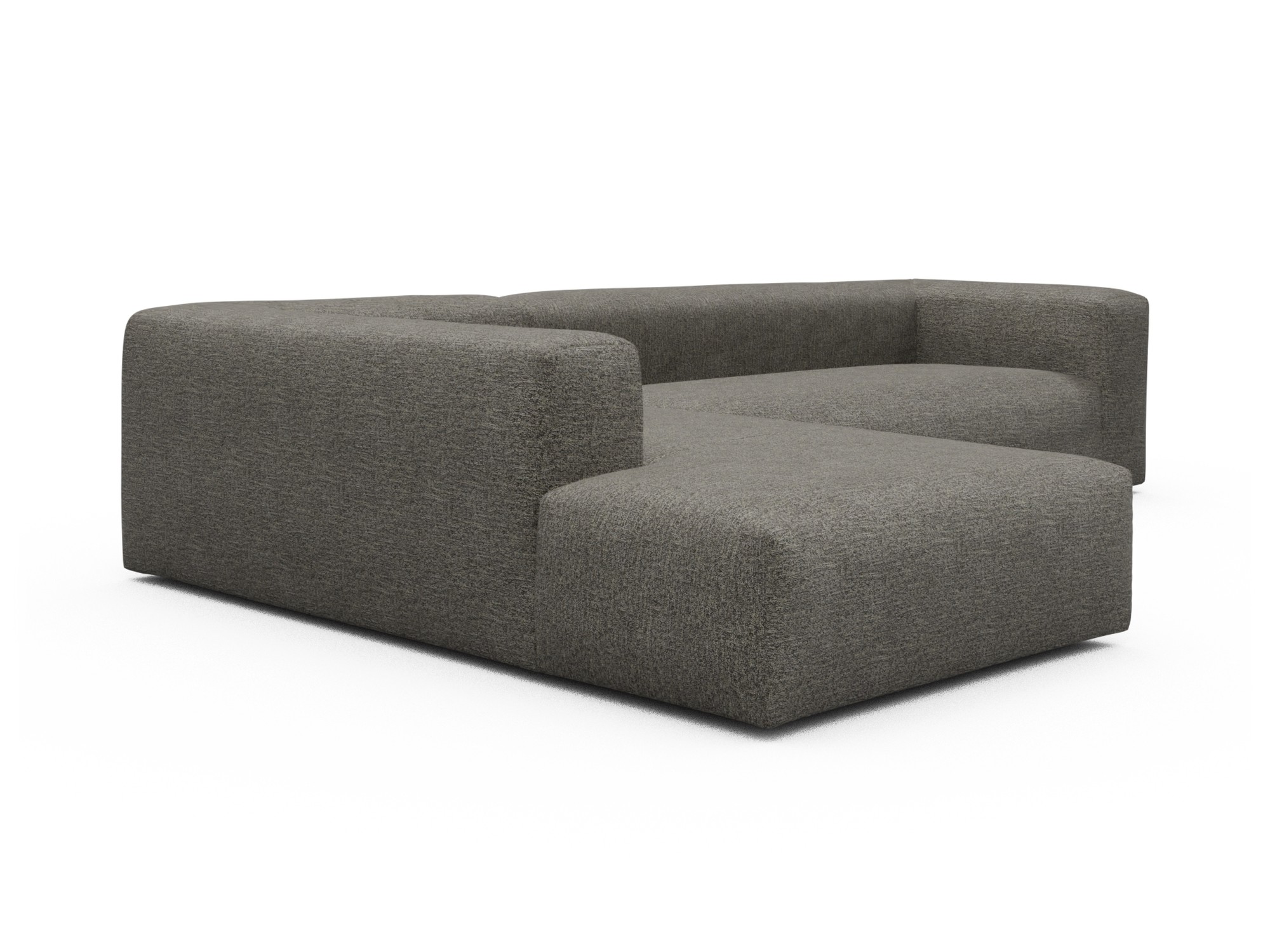 Skandi Home Ecksofa Fred Relax-Ecke links mit 2,5-Sitzer Carreno-Sepie-Brown moebelfaktor