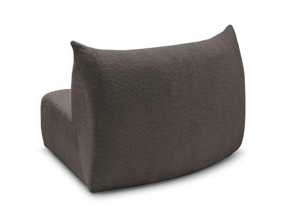 Bobochic Azra Sofamodul 1-Sitzer Bouclé-Stoff Braun