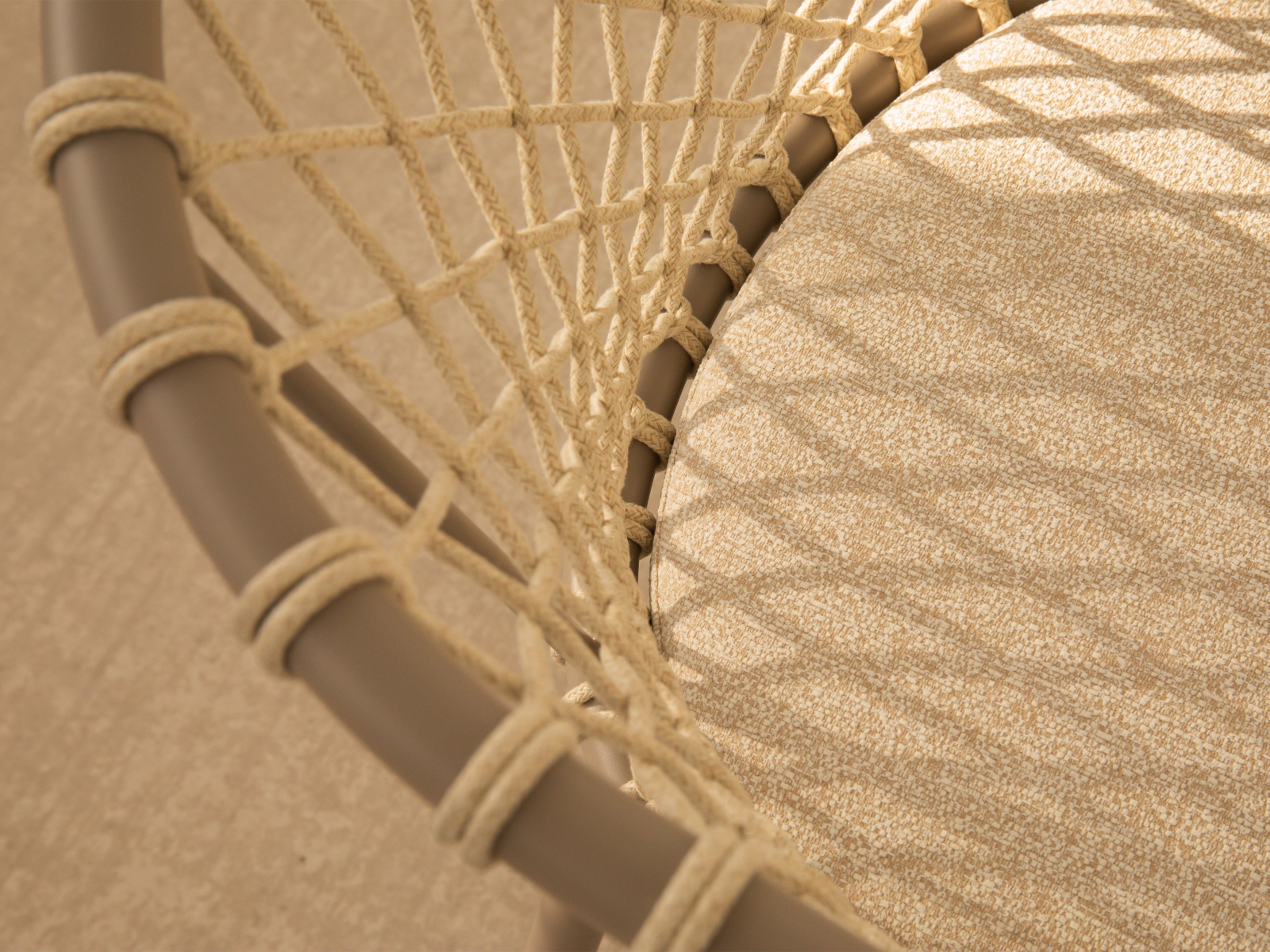 Micadoni Outdoor Stuhl Canar Beige