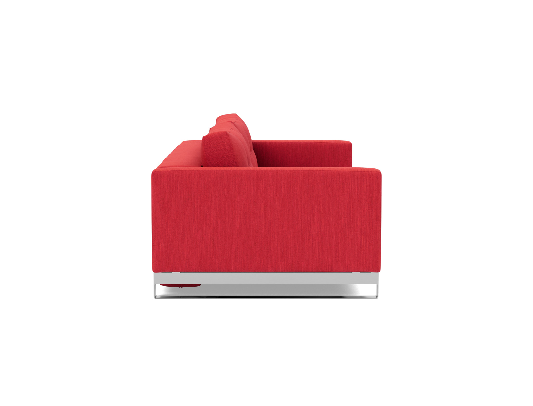 Schlafsofa Cassius D.E.L. Flachgewebe Elegance 511-Red