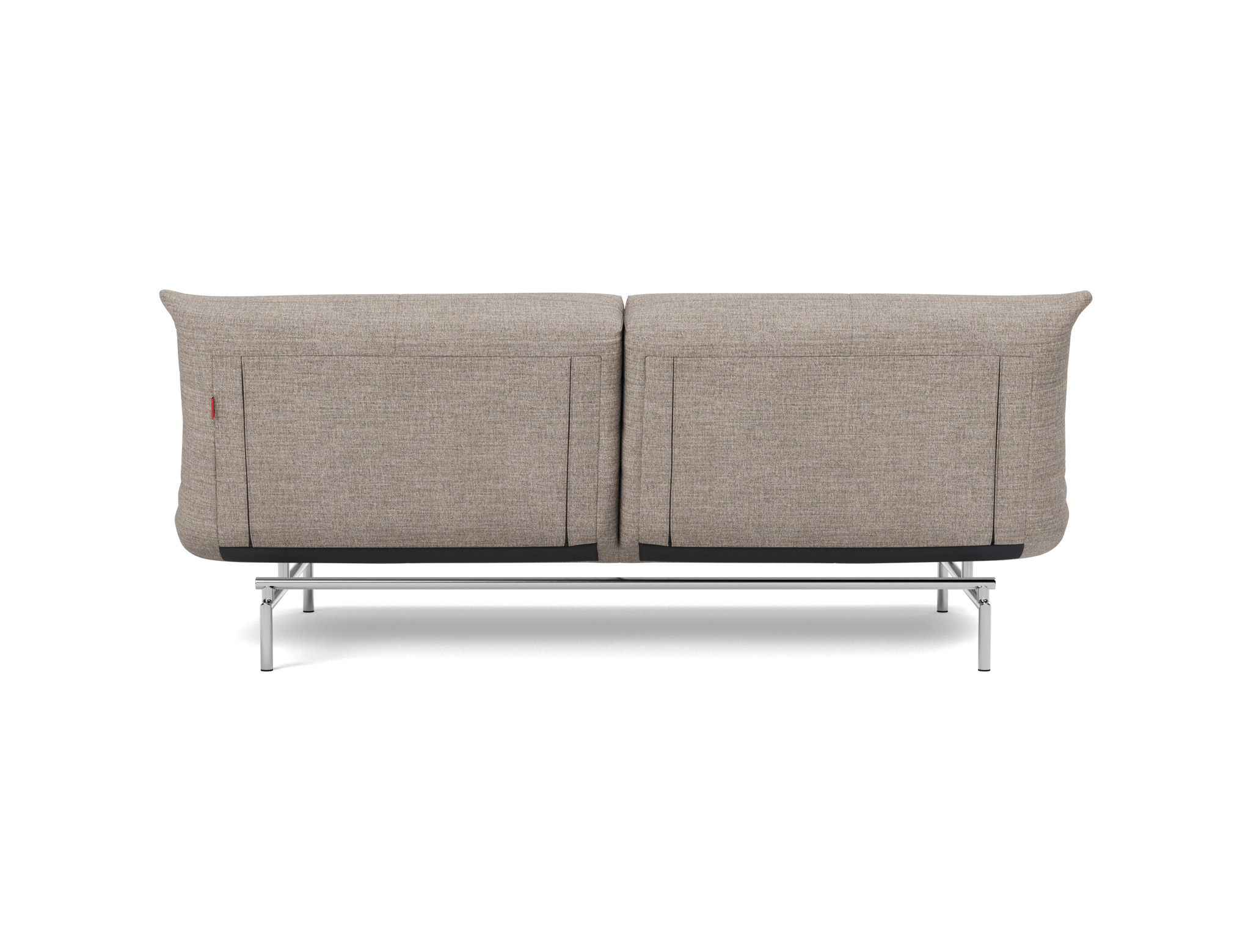 Schlafsofa Mikunjo Chenille Yuveno 472-Warm-Grey