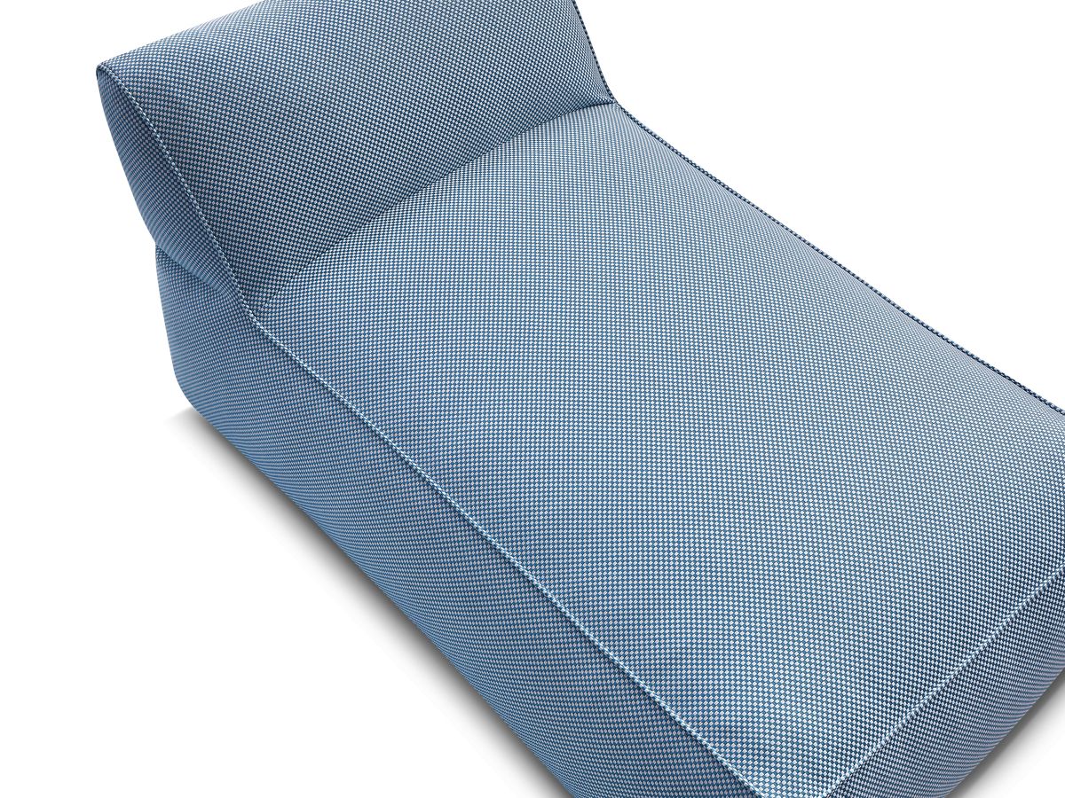 Bobochic Riviera Méridienne-Modul Melange-Stoff Dunkelblau
