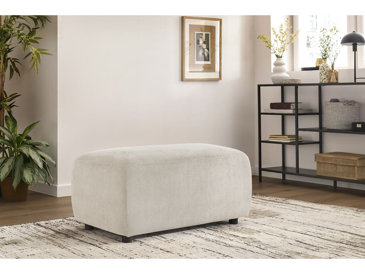 Bobochic Enjoy Pouf Cordsamt Beige