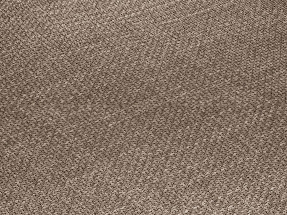 Cosmopolitan Design Ecksofa Siena 4-Sitzer Strukturierter Stoff Ottawa Dunkelbeige Rechts