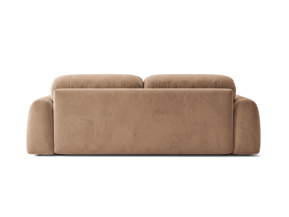Cosmopolitan Design Sofa Milan 3-Sitzer Samt Bluvel Beige