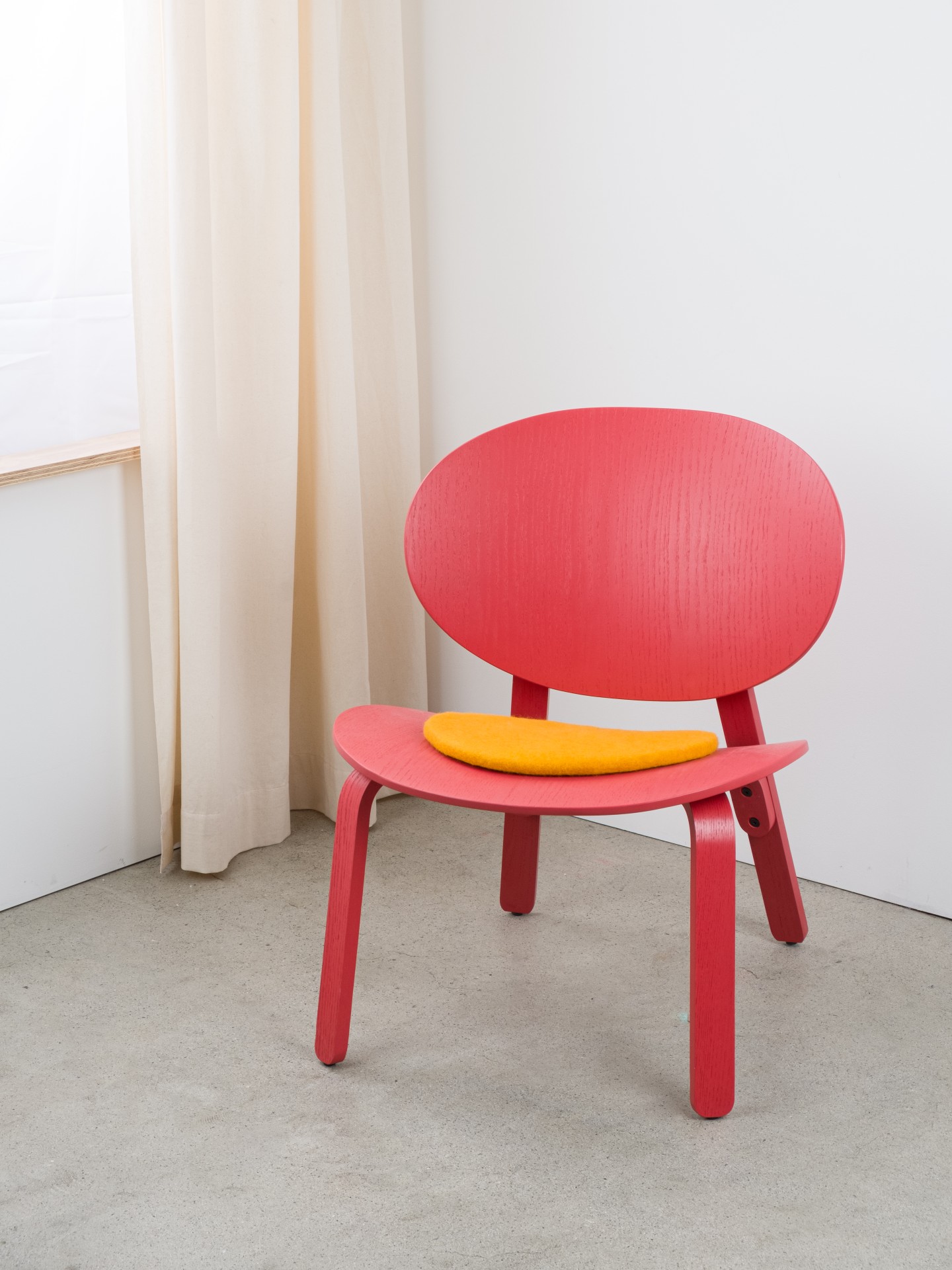 myfelt Risa - Flache Sitzauflage rund