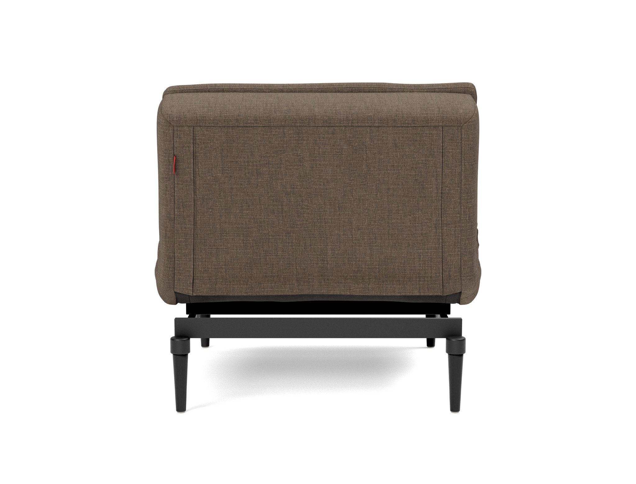 Sessel Dublexo Chenille Esina 411-Cedar-Brown Beine Styletto Eiche schwarz