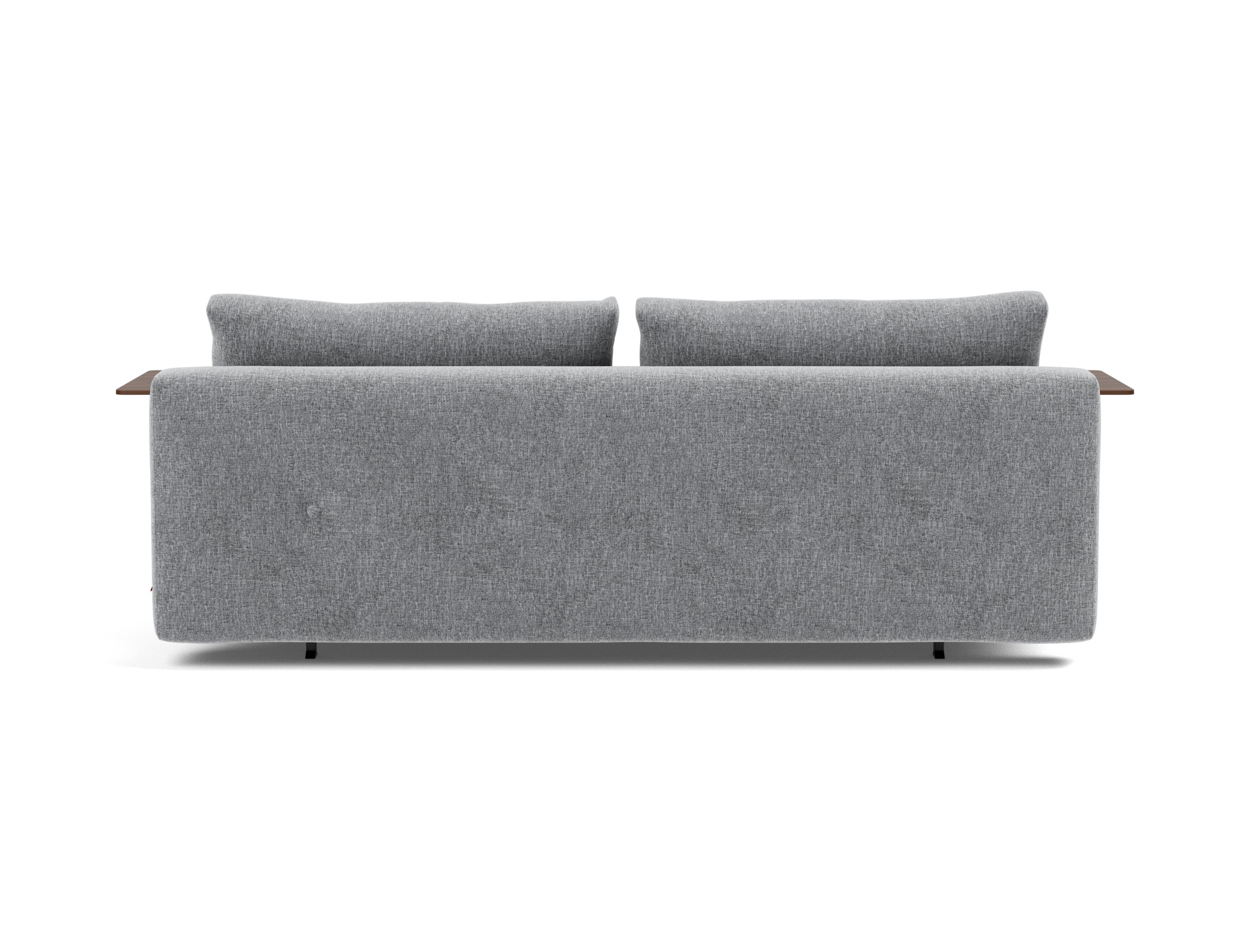 Schlafsofa Recast mit Armlehnen Strukturierter Stoff Twist 565-Granite