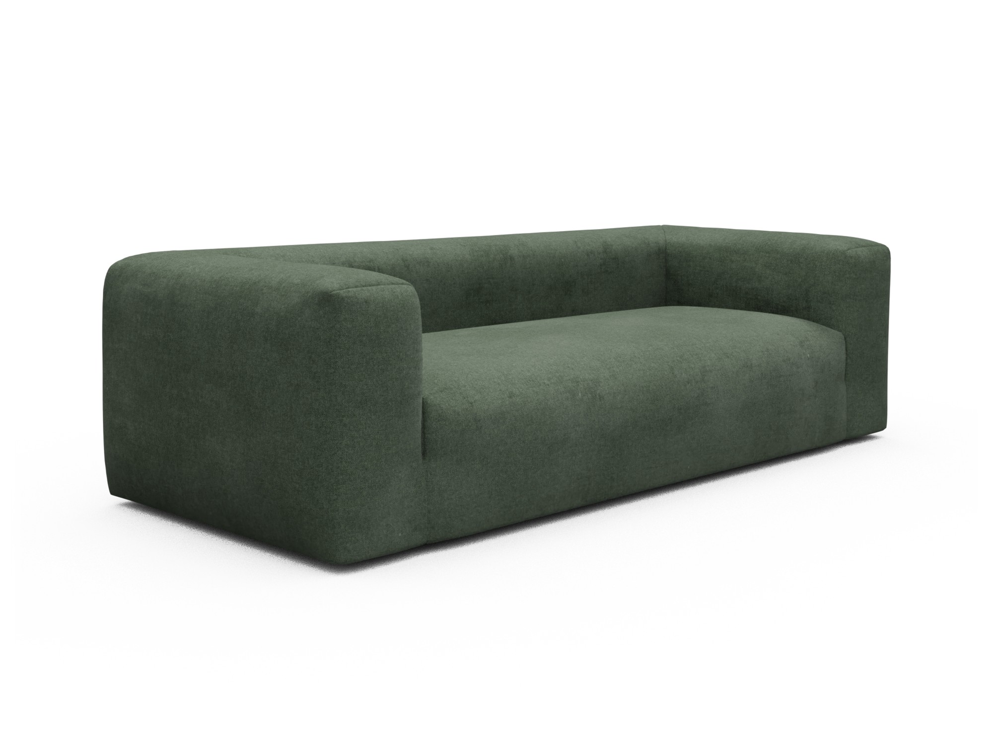Skandi Home Sofa Fred 3-Sitzer Casone-Forest-Green moebelfaktor