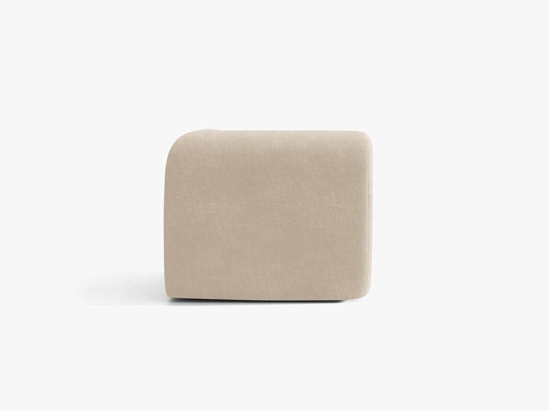Micadoni Neo Eckmodul Chenille Golden Helles Beige