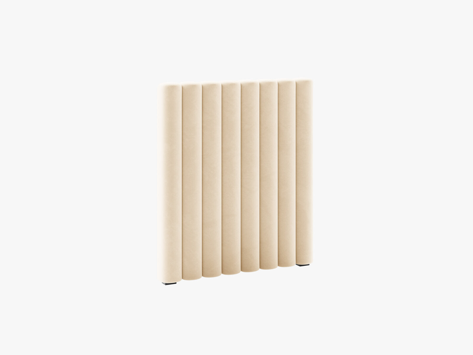 Micadoni Mistero Samtiger Kopfteil 80 cm Samt Paris Nude 80x95