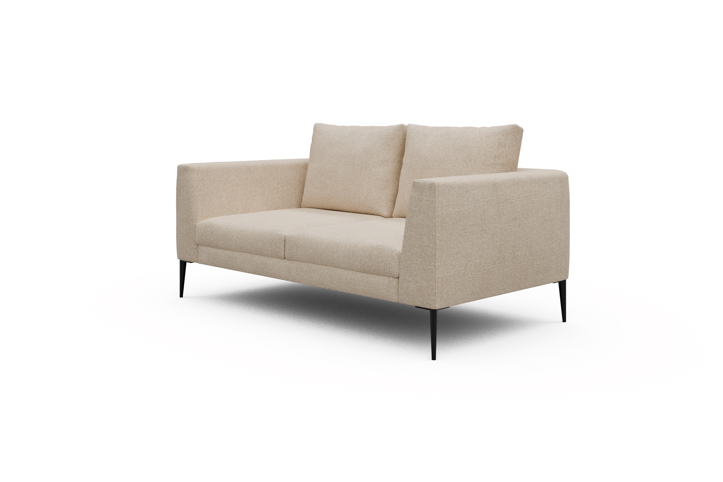 Sofa Paul 2-Sitzer Casone-Natural-Beige