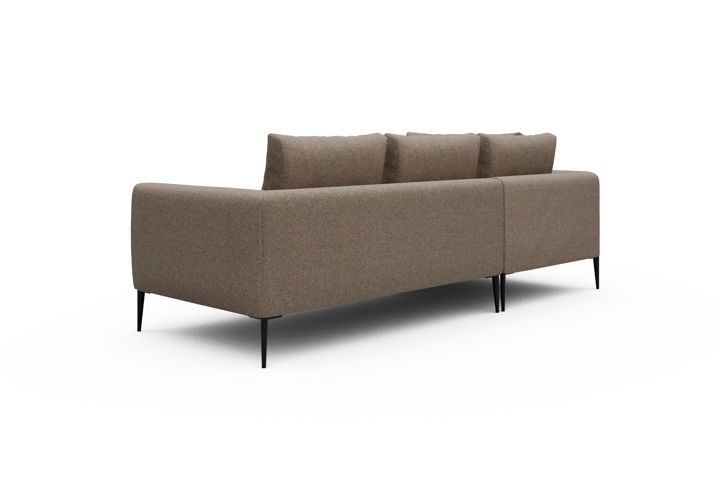 Ecksofa Paul Relax-Ecke links mit 2-Sitzer Sama-Antelope