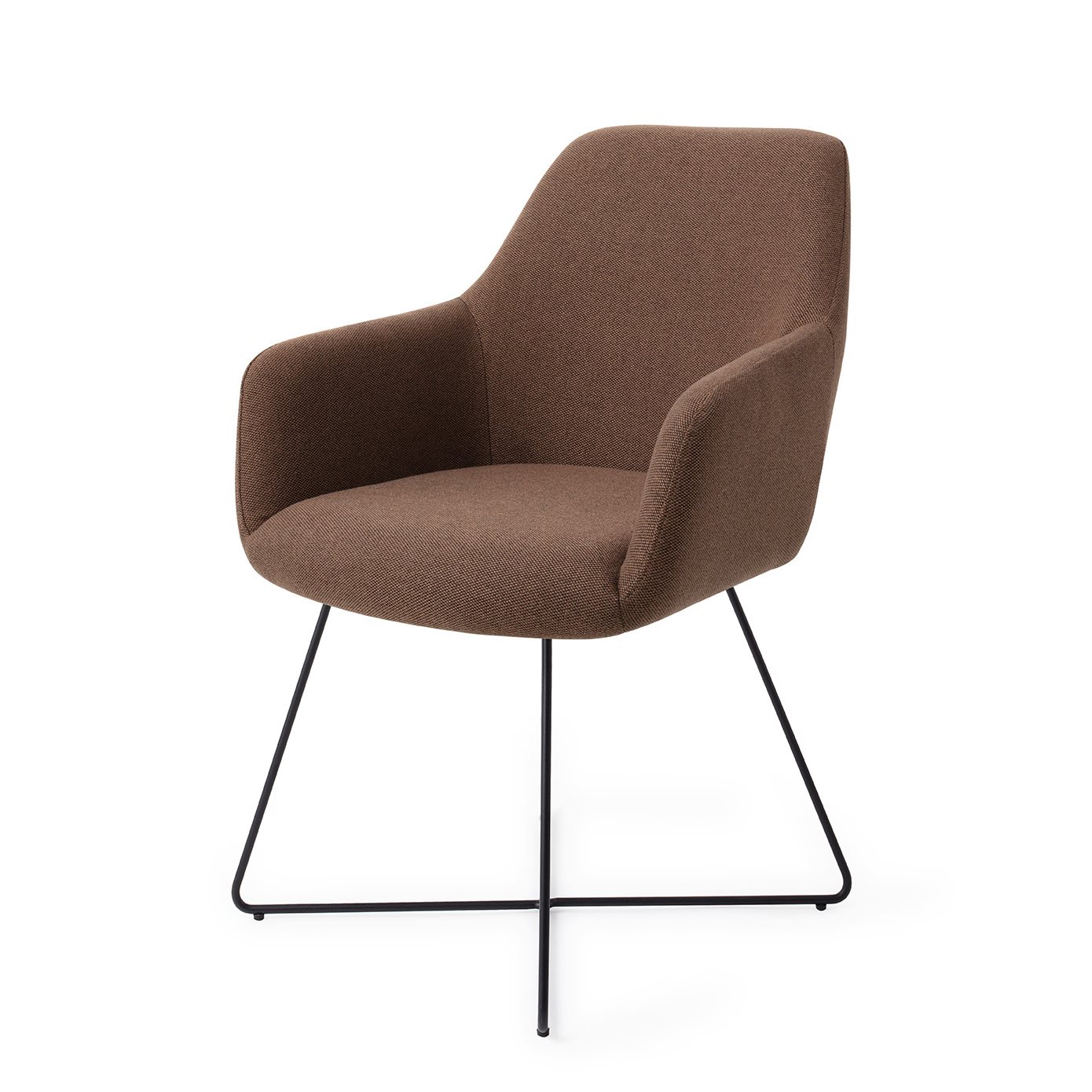 Jesper Home Esszimmerstuhl Hiroo Rustic-Rye Cross Schwarz