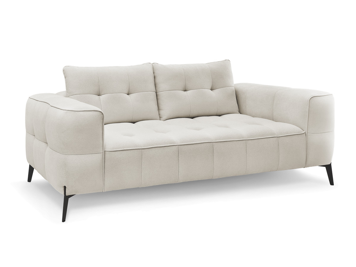 Bobochic Anis Sofa 2-Sitzer Strukturstoff Beige
