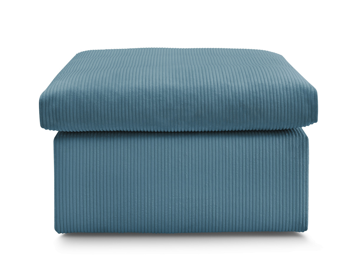 Bobochic Enore Pouf Cordsamt Hellblau