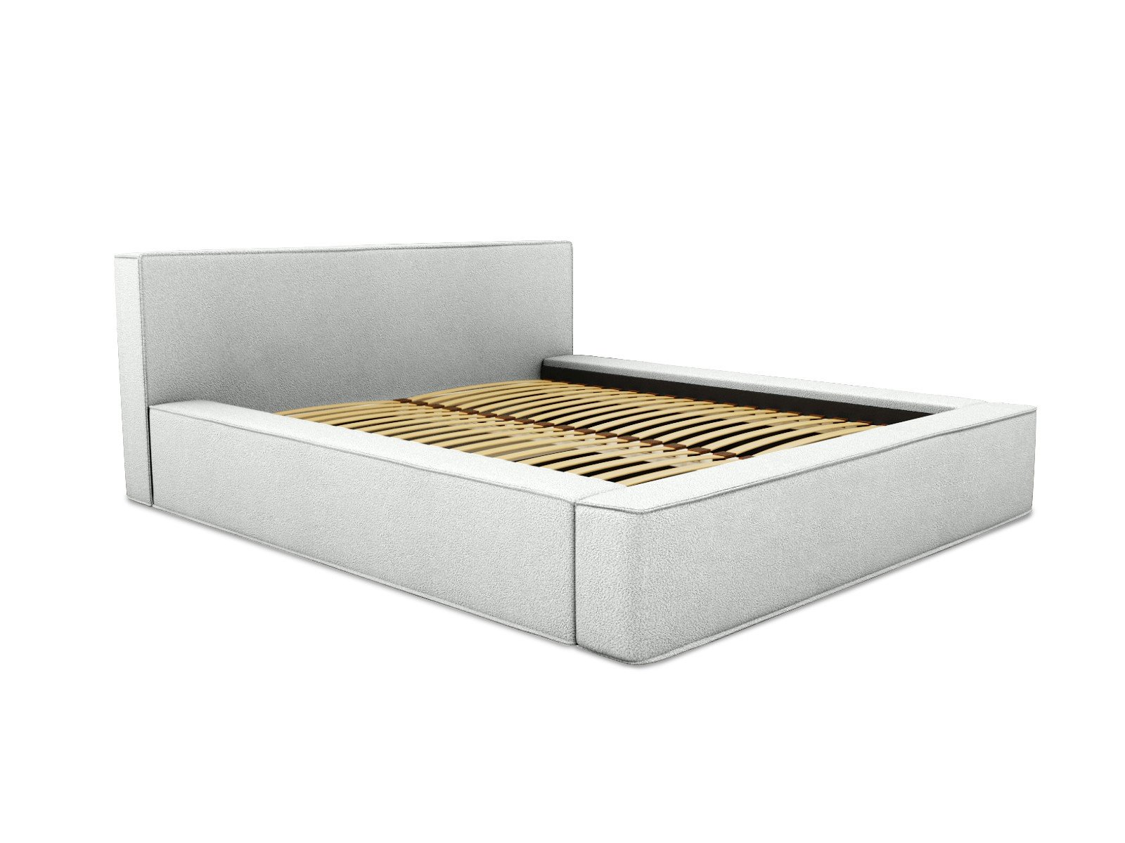 Polsterbett Delano Boucle 180x200 mit Holzrahmen Now Or Never 01
