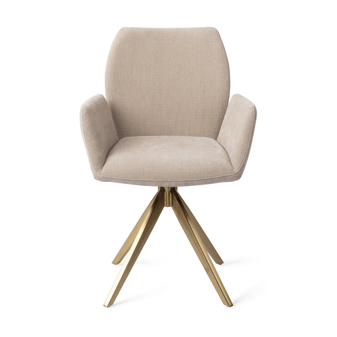 Jesper Home Esszimmerstuhl Misaki Sand Strand Turn Gold