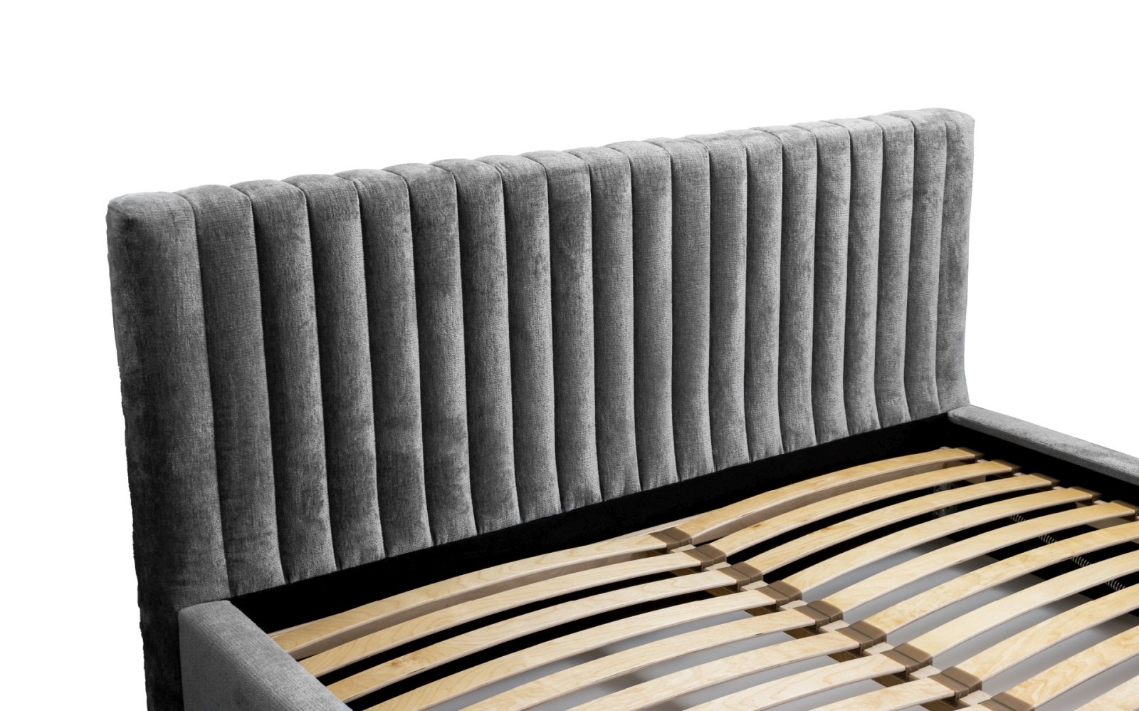 Polsterbett Velo-I Chenille 180x200 mit Metallrahmen Perfect Harmony 85