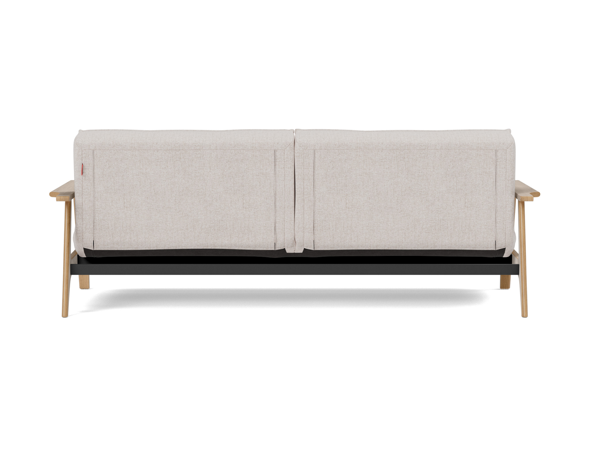 Schlafsofa Splitback Frej Strukturierter Stoff Weda 300-Weda-Sand