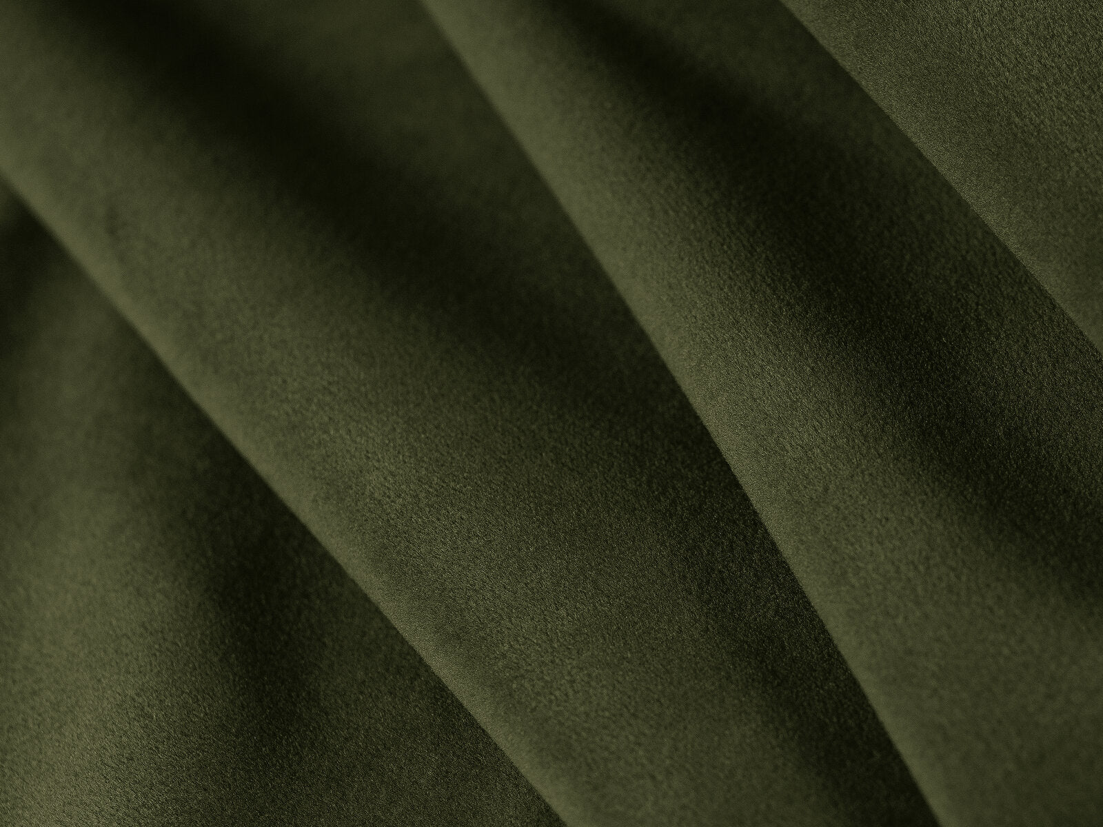 Micadoni Sofa Kendal 3-Sitzer Samt Armeegrün