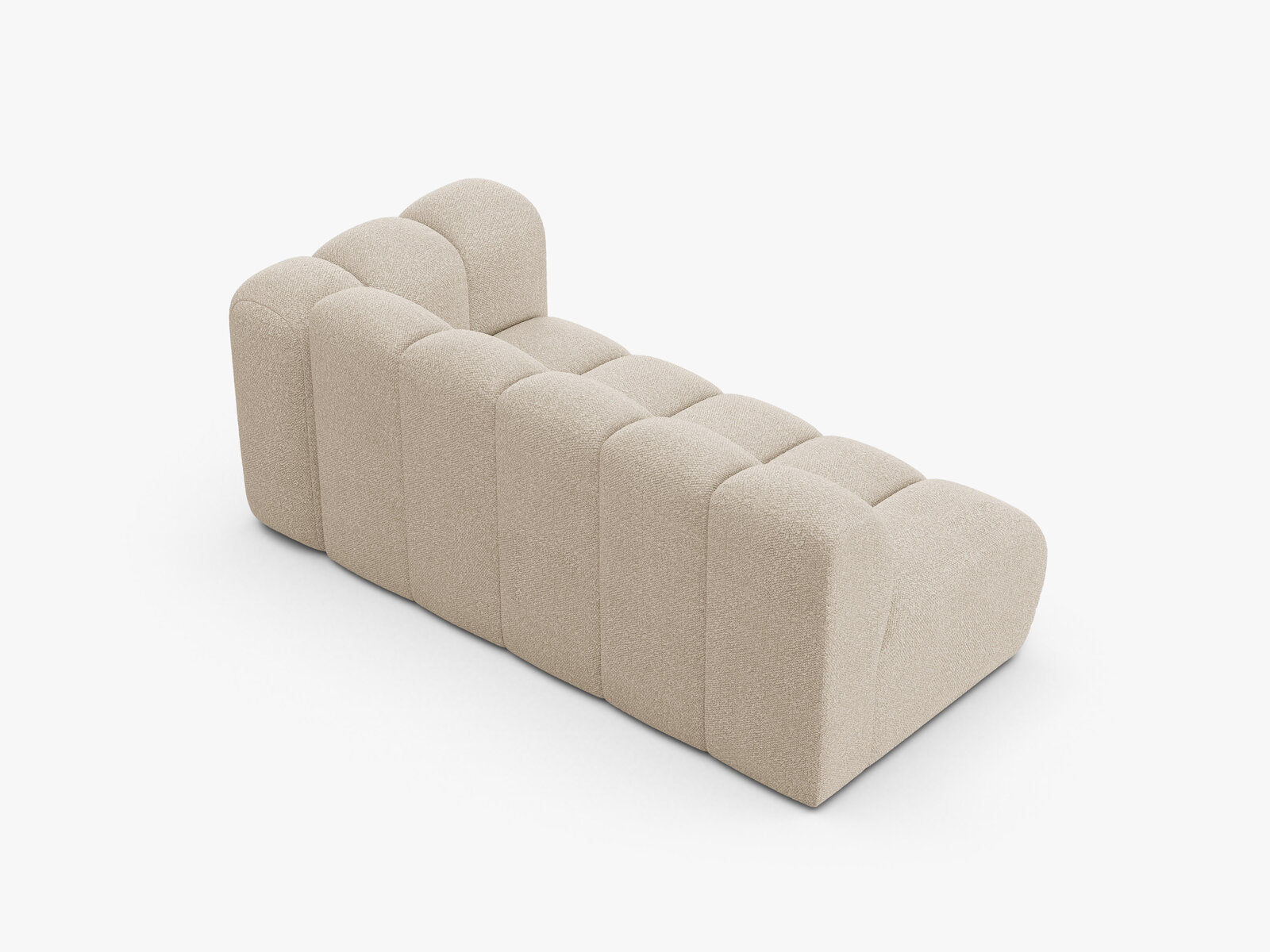 Micadoni Modul Lupine 3-Sitzer Boucle Baloo Beige Rechts