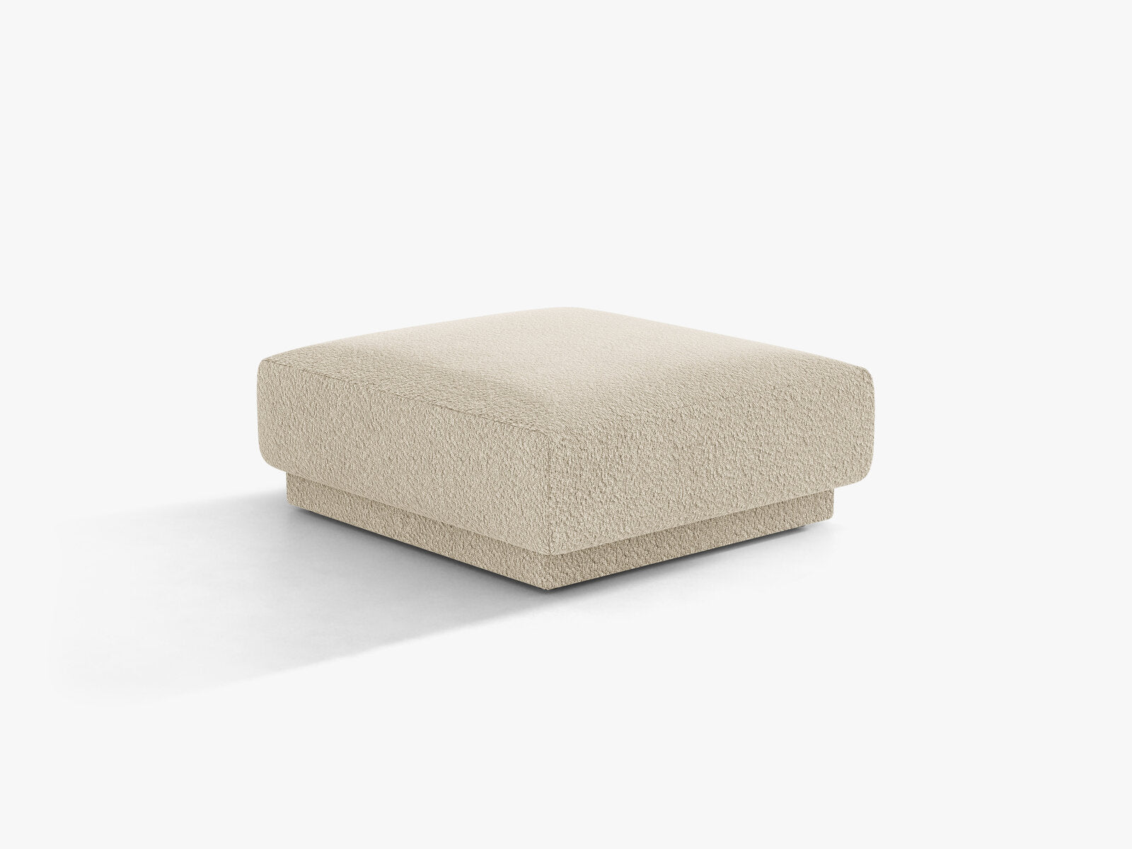 Micadoni Hocker Miley 1-Sitzer Boucle Baloo Beige